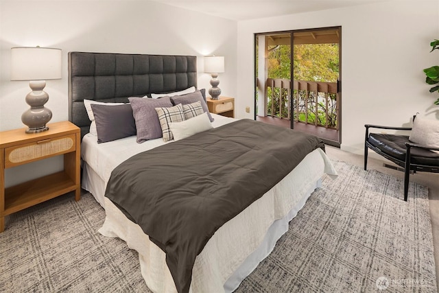 15126 NE 67th Pl, Redmond, WA 98052 - bedroom featuring access to outside and carpet