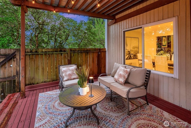 15126 NE 67th Pl, Redmond, WA 98052 - wooden deck with fence