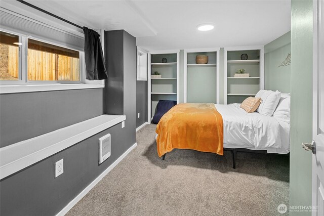 417 W 2nd St, Cle Elum, WA 98922 - carpeted bedroom featuring baseboards and visible vents