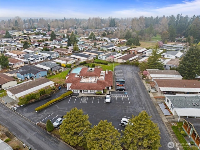 11436 SE 208th St Unit 33, Kent, WA 98031 - bird's eye view with a residential view
