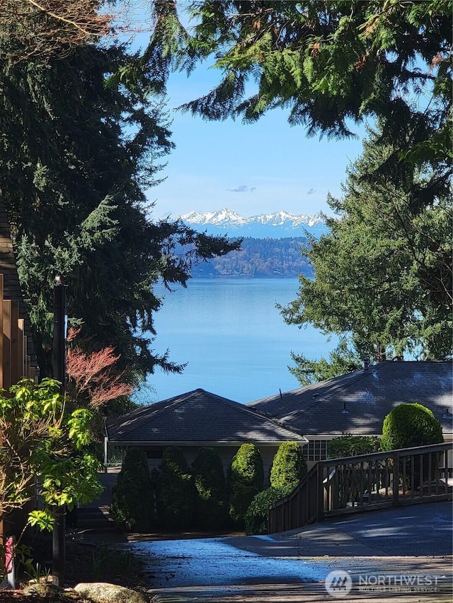 14608 25th Ave SW, Burien, WA 98166 - water view with a mountainous background