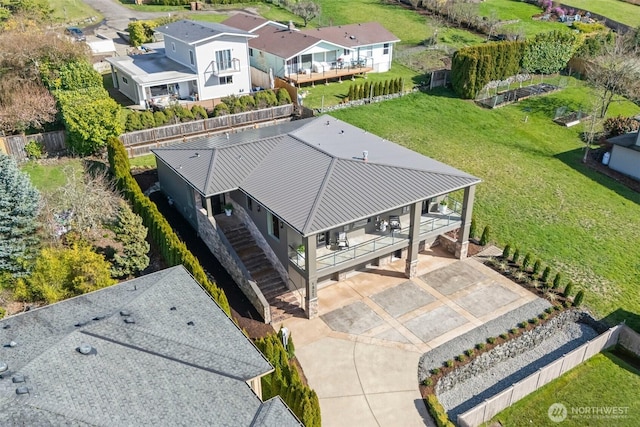 bird's eye view