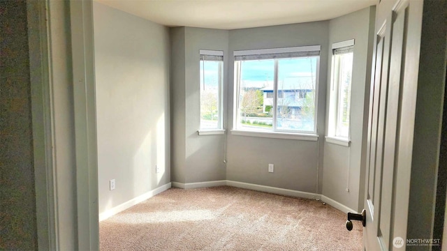 485 SW Bayshore Dr Unit C301, Oak Harbor, WA 98277 - empty room with baseboards and carpet floors