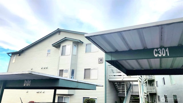 485 SW Bayshore Dr Unit C301, Oak Harbor, WA 98277 - exterior space with stairway