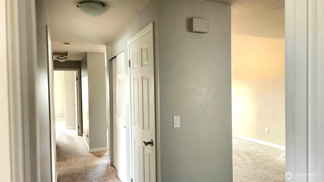 485 SW Bayshore Dr Unit C301, Oak Harbor, WA 98277 - hall featuring baseboards and carpet floors
