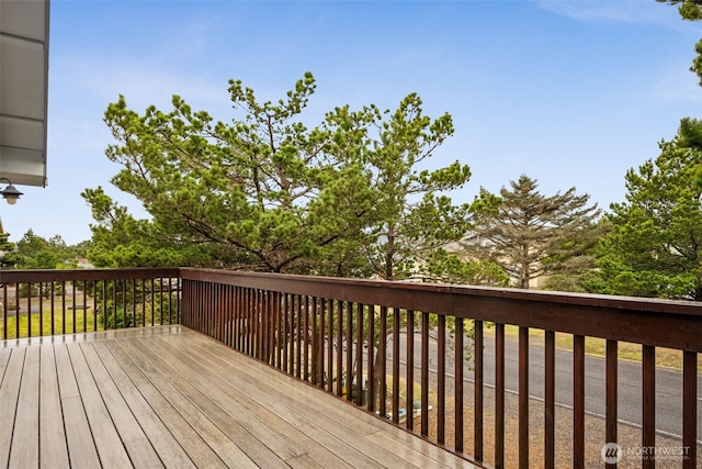 view of deck