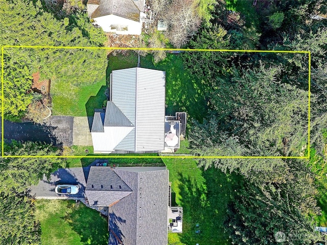 1637 Poplar Ln, Camano Island, WA 98282 - view of subject property with property parcel outlined