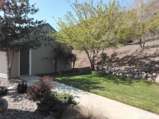 view of yard