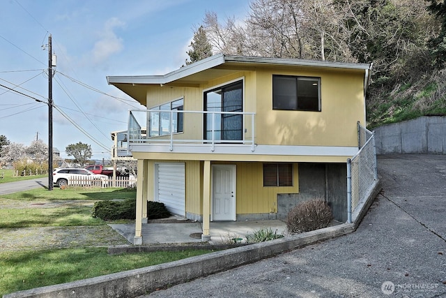 3545 Shell St, Greenbank, WA 98253 - exterior space featuring fence and a balcony