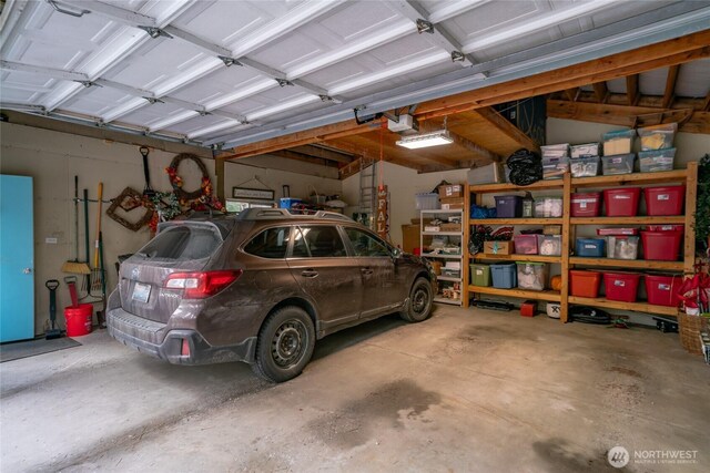 24502 Saddle St, Leavenworth, WA 98826 - garage with a garage door opener