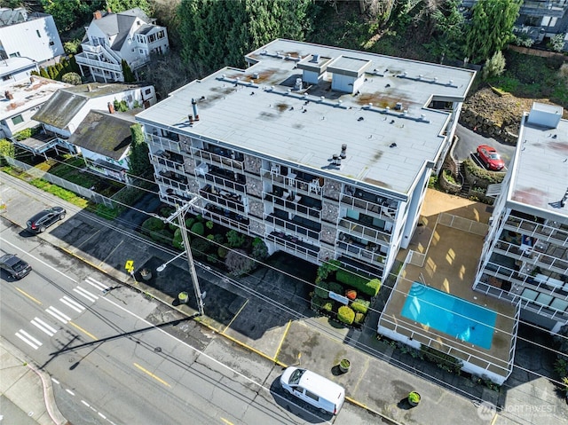 drone / aerial view