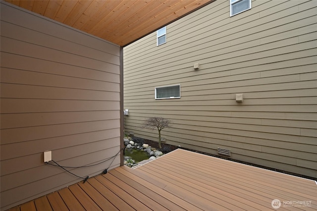 view of deck