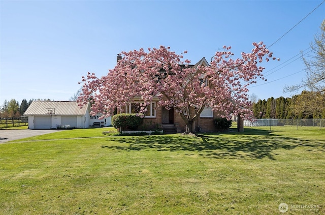 46919 244th Ave SE, Enumclaw, WA 98022 - view of front of house with asphalt driveway and an attached garage