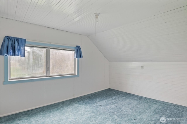 77 S Welcome Slough, Cathlamet, WA 98612 - additional living space featuring lofted ceiling and carpet