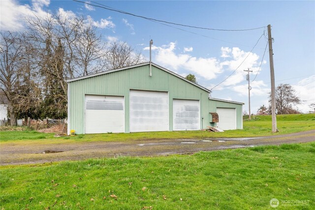 77 S Welcome Slough, Cathlamet, WA 98612 - view of detached garage