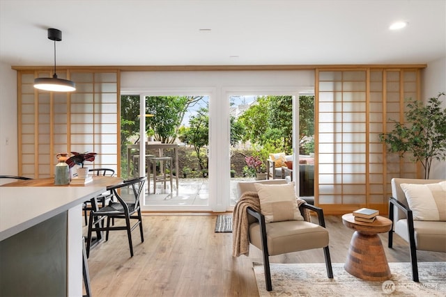 2501 Canterbury Ln E Unit 122, Seattle, WA 98112 - interior space featuring light wood-style floors and recessed lighting