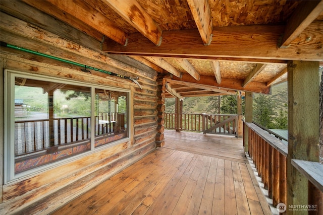 9381 Olalla Cayon Rd, Cashmere, WA 98813 - view of deck