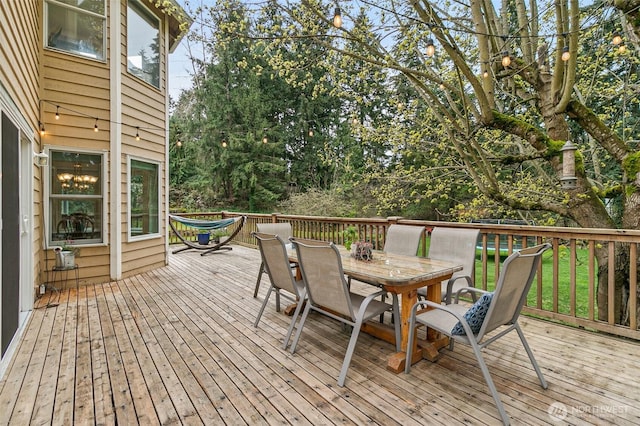 11312 134th Avenue Ct E, Puyallup, WA 98374 - deck with outdoor dining space