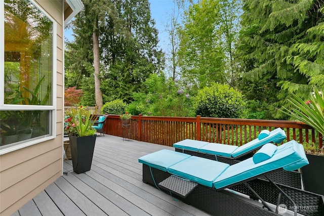 view of deck