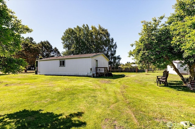 view of yard