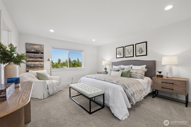 5842 229th Ave E, Buckley, WA 98321 - carpeted bedroom with recessed lighting and baseboards