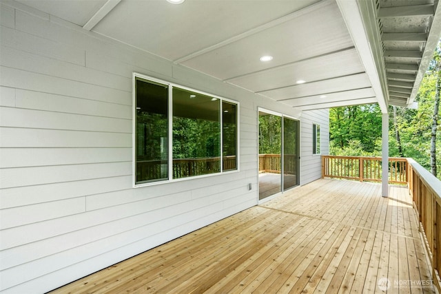 5842 229th Ave E, Buckley, WA 98321 - view of wooden terrace