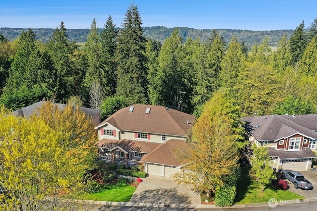 15117 272nd Pl NE, Duvall, WA 98019 - bird's eye view with a wooded view