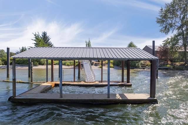 275 State Route 409, Cathlamet, WA 98612 - dock area with a water view