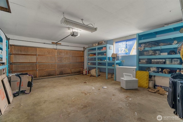 4901 Delta Ln SE, Tumwater, WA 98501 - garage with a garage door opener