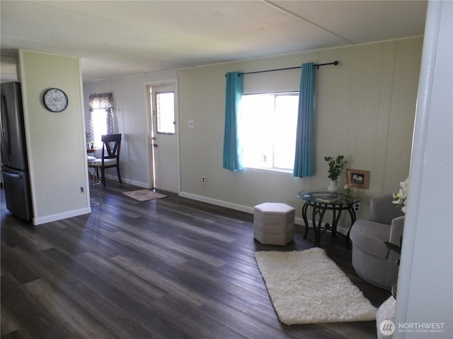 1308 263rd Pl, Ocean Park, WA 98640 - living area featuring dark wood finished floors