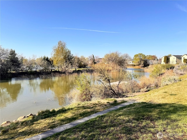 property view of water