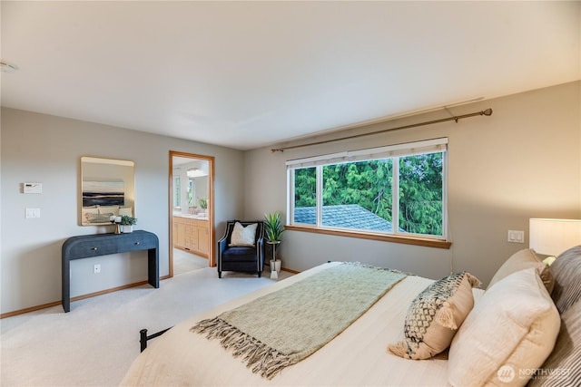 9300 138th Ct NE, Redmond, WA 98052 - bedroom with carpet flooring, baseboards, and connected bathroom