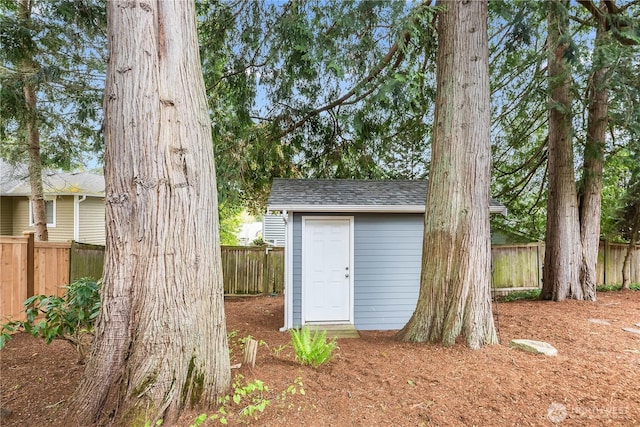 9300 138th Ct NE, Redmond, WA 98052 - view of shed featuring a fenced backyard