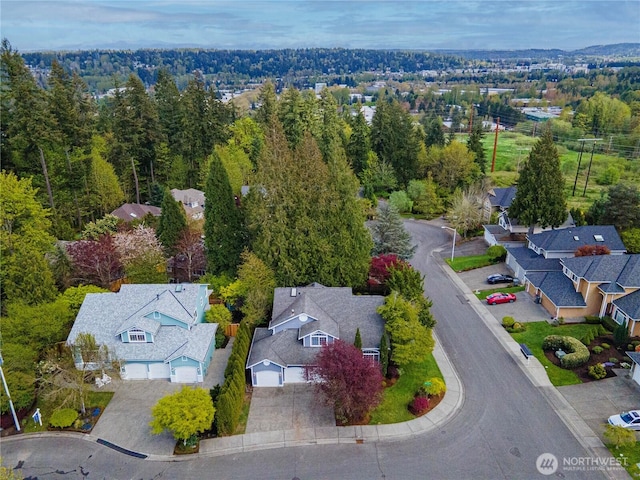 9300 138th Ct NE, Redmond, WA 98052 - birds eye view of property featuring a residential view