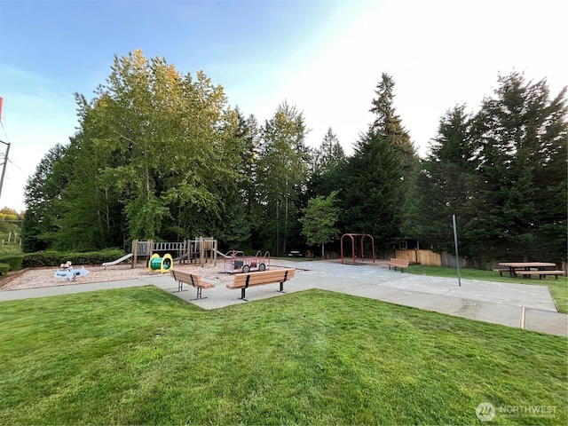 9300 138th Ct NE, Redmond, WA 98052 - view of home's community featuring a lawn and playground community