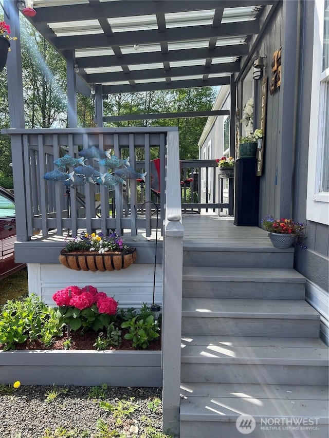 1900 Broadway Ave Unit 13, Hoquiam, WA 98550 - view of deck