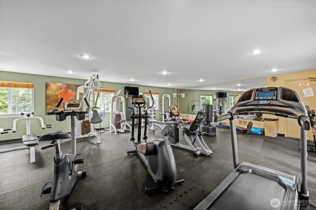 700 Front St S Unit B301, Issaquah, WA 98027 - gym featuring recessed lighting