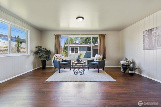 1209 Sherman Ave, Port Orchard, WA 98366 - sitting room featuring wood finished floors and baseboards