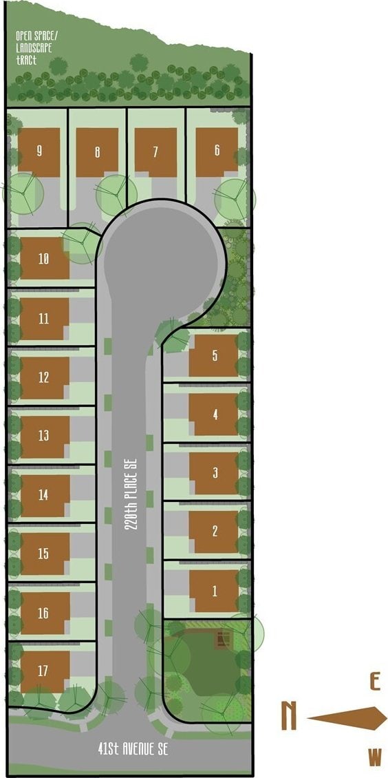 4132 220th Pl SE, Bothell, WA 98021 - map / location