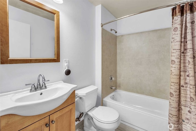 500 Elliott Ave W Unit 309, Seattle, WA 98119 - bathroom with shower / bath combo, toilet, and vanity