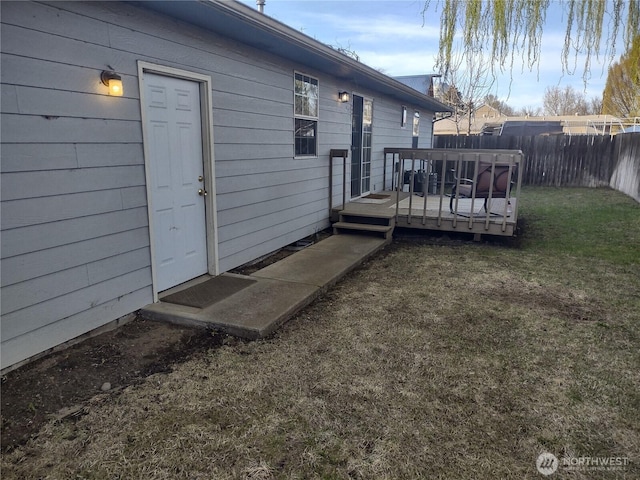 312 SE 9th St, College Place, WA 99324 - exterior space with a fenced backyard and a yard