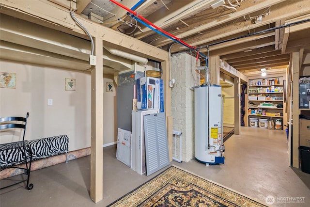 814 E Wright Ave, Tacoma, WA 98404 - unfinished below grade area with gas water heater