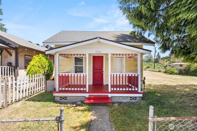 1330 Central Blvd, Centralia, WA 98531 - view of front facade with covered porch and a shingled roof