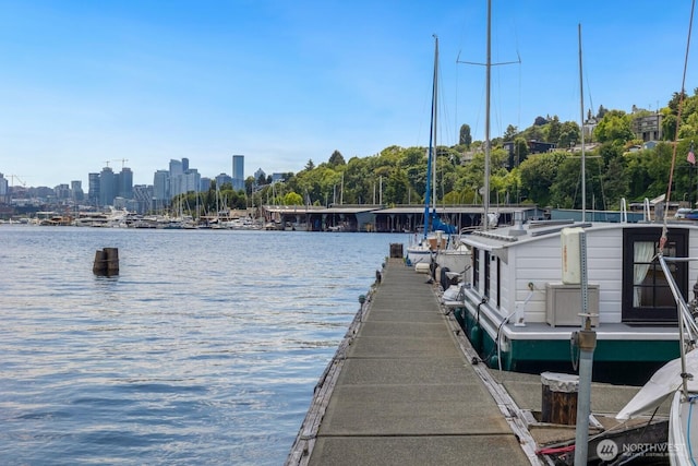 1101 N Northlake Way Unit 41, Seattle, WA 98103 - dock area with a water view