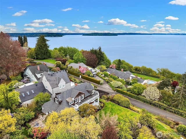4201 N Mason St, Tacoma, WA 98407 - aerial view of residential area featuring a nearby body of water