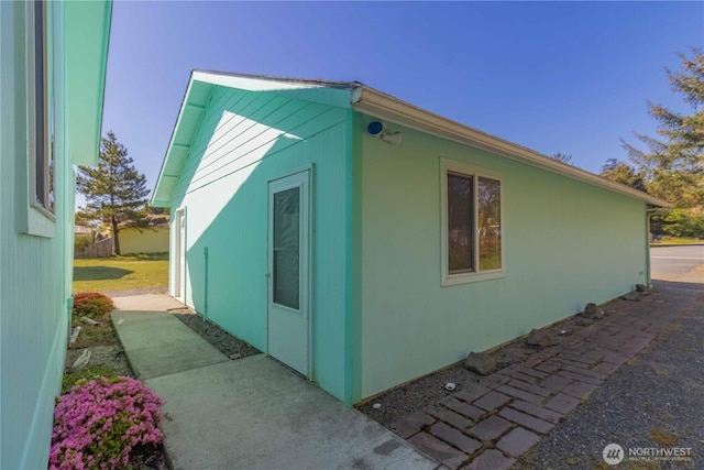 view of property exterior