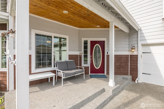1006 Cathleen St, Port Angeles, WA 98363 - entrance to property featuring a porch and a garage