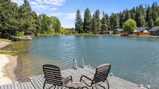 1140 Twin Lakes Rd, Cle Elum, WA 98922 - dock featuring a water view