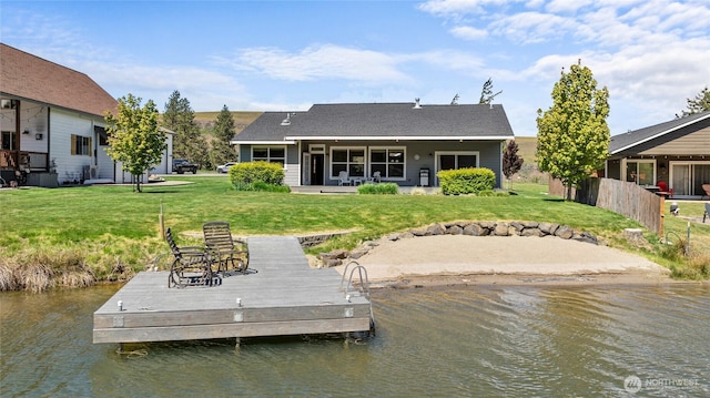1140 Twin Lakes Rd, Cle Elum, WA 98922 - back of house featuring a water view