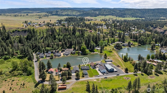 1140 Twin Lakes Rd, Cle Elum, WA 98922 - aerial overview of property's location featuring a nearby body of water and a forest